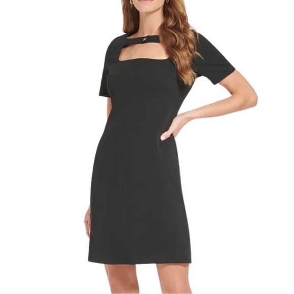 Tommy Hilfiger Dresses & Skirts - NWT Tommy Hilfiger Cutout Scuba Crepe Sheath Dress Size 8